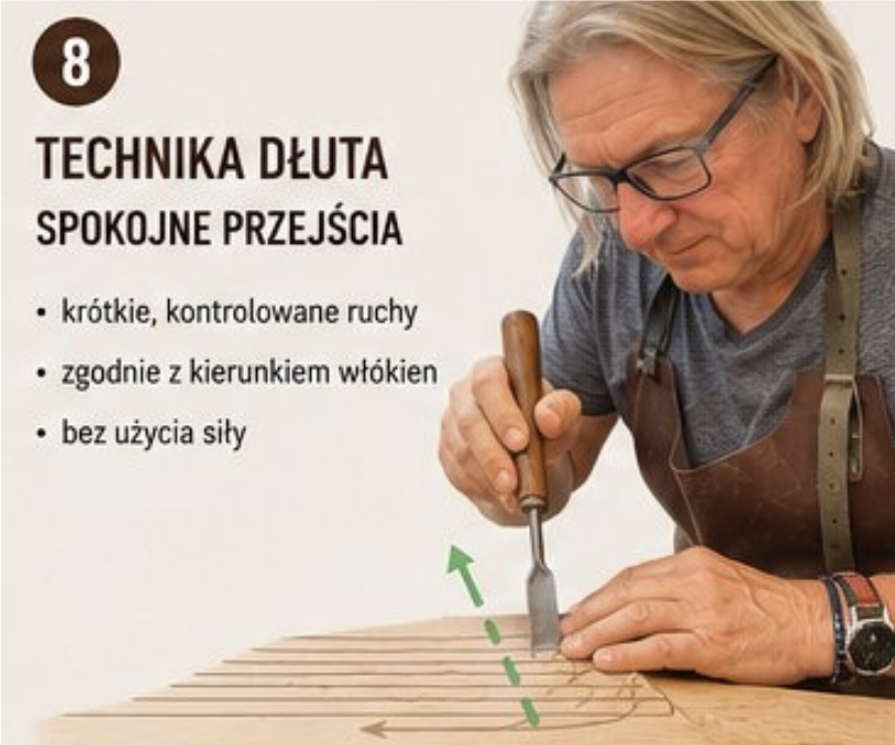 Ochrona oczu i twarzy w snycerstwie